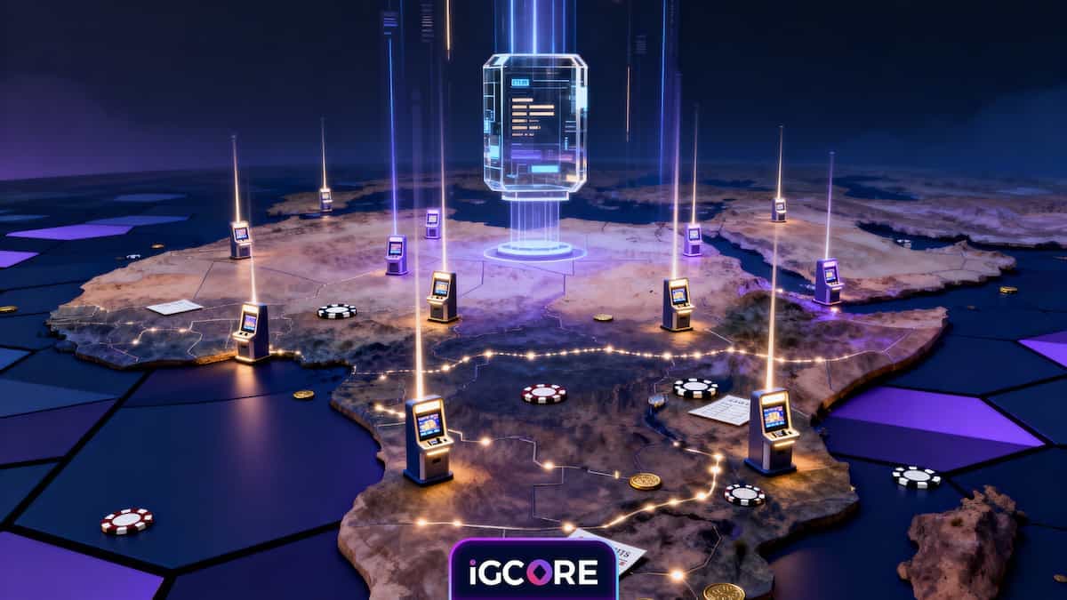 Agent-based retail casino system in Africa