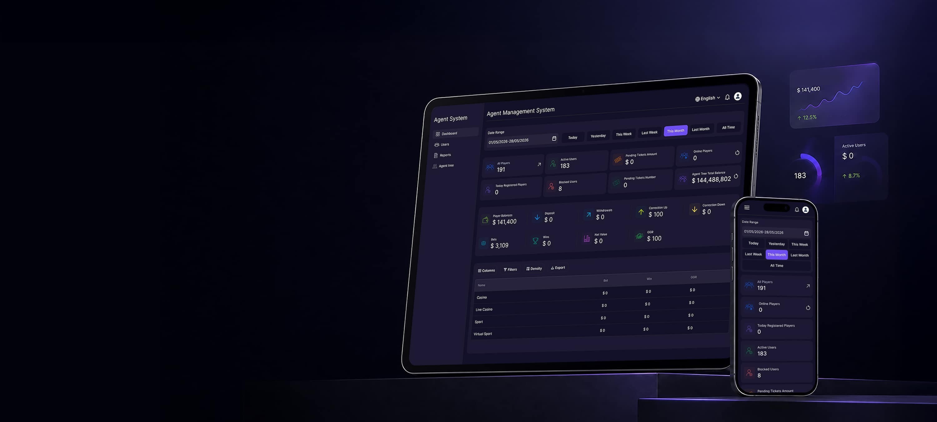 Casino Agent System