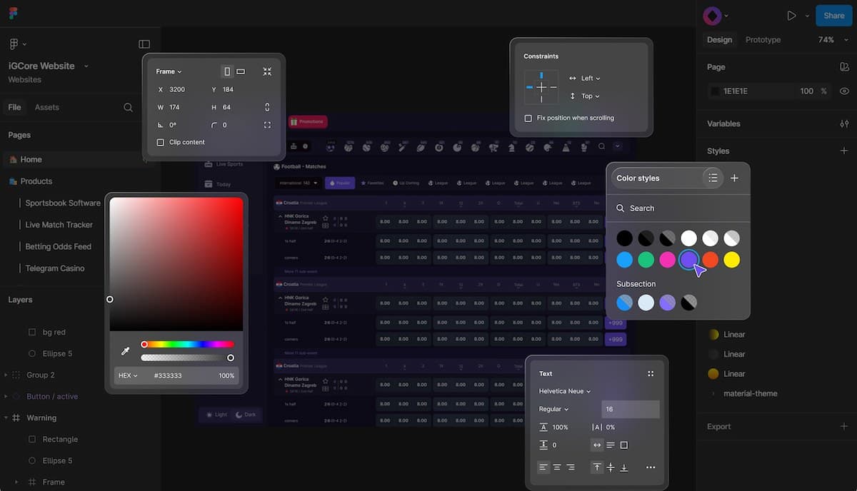 Design Services for iGaming