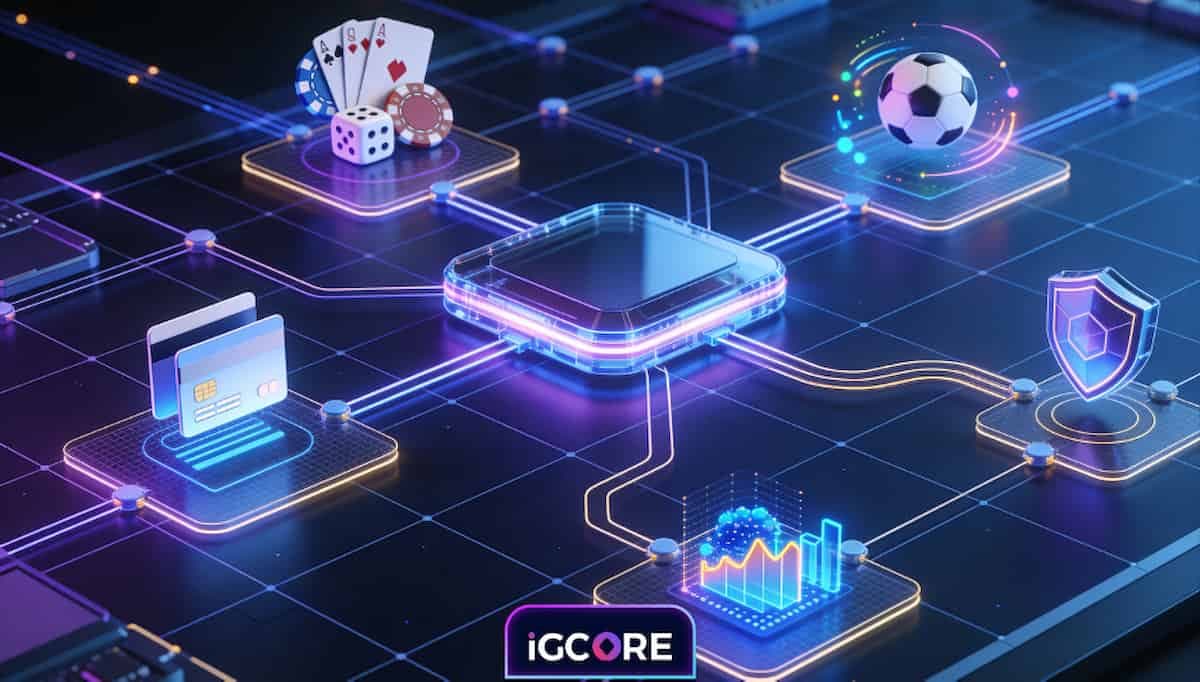 Mobile-first iGaming platform experience with connected betting features