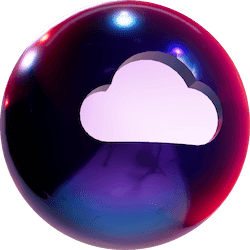 Odds feed icon with cloud symbol