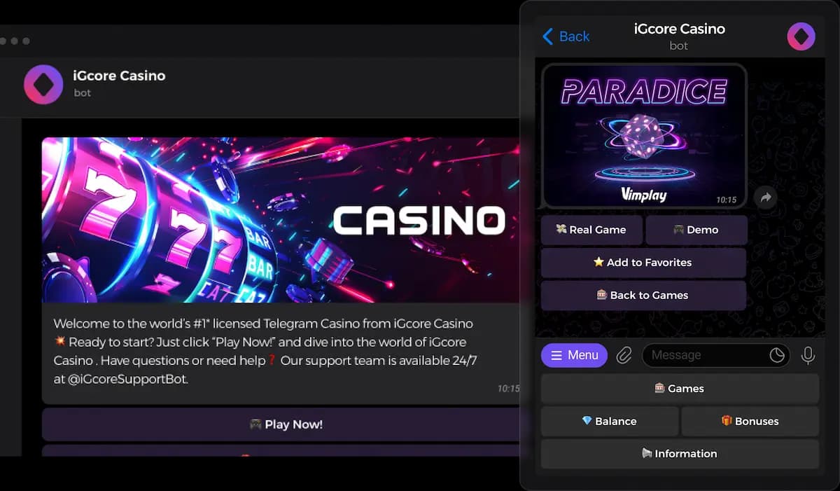 Telegram Casino Bot